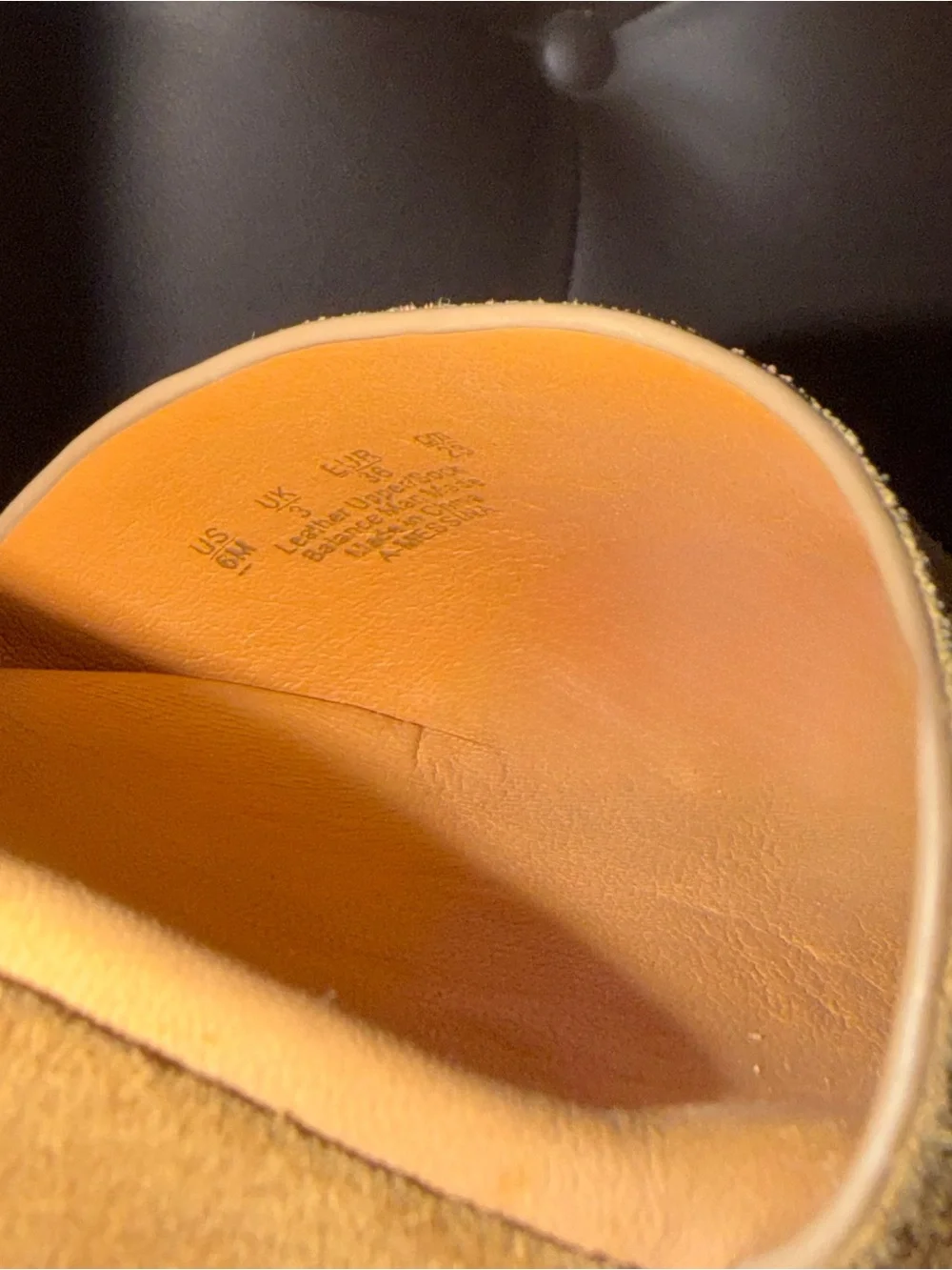 Franco Sarto tan suede